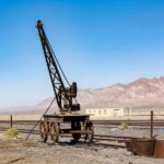 جرثقیل ریلی قدیمی