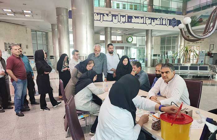 غربالگری سلامت کارکنان راه آهن