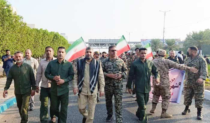 بسیجیان راه‌آهن جنوب
